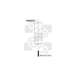 BGA V990323 Einlaßventil RENAULT