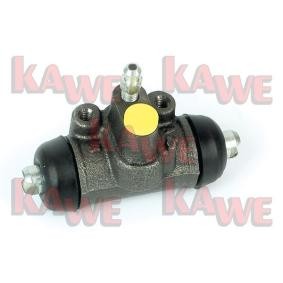 KAWE W5537 Hjulbremsesylinder MAZDA 323 F 6 (BJ) 1.3 73 hk Bensinmotor