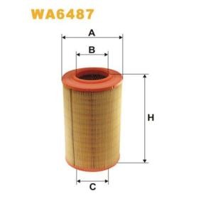 WIX FILTERS WA6487 Ilmansuodatin FIAT DUCATO Bussi (244, Z_) 2.0 84 hv Diesel
