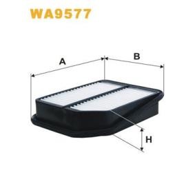 WIX FILTERS WA9577 Filtro de aire SUZUKI Grand Vitara 2 SUV (JT, TE, TD) 1.6 99 cv Motor otto