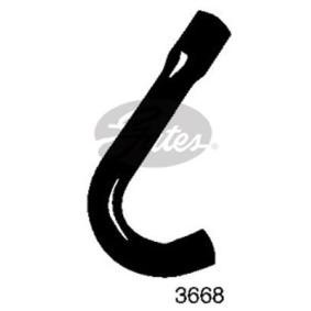 Kühlerschlauch 3668 für MERCEDES-BENZ