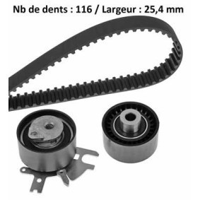 MGA X593H1 Zahnriemensatz CITROËN C5 III Kombi (RW_) 2.0 136 PS Diesel