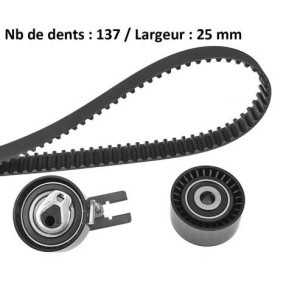 MGA X599H1 Zahnriemensatz CITROËN C5 III Kombi (RW_) 1.6 109 PS Diesel