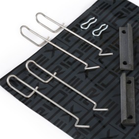 RIDEX 1164A0026 Kit de acessórios, pastilhas de travão CITROËN ZX