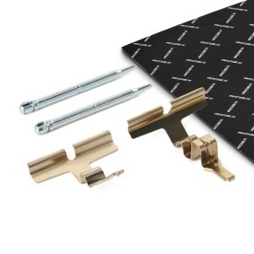 RIDEX 1164A0052 Kit de acessórios, pastilhas de travão MERCEDES-BENZ CLK