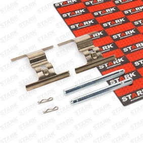 Zubehörsatz, Scheibenbremsbelag SKAK-1120058 für PORSCHE