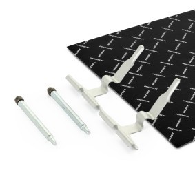 RIDEX 1164A0070 Kit de acessórios, pastilhas de travão MERCEDES-BENZ CLK