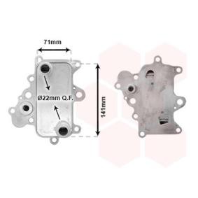 Ölkühler von VAN WEZEL 17013102