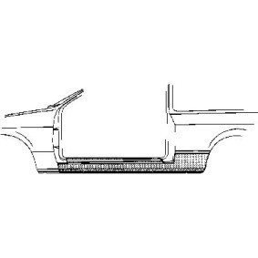 VAN WEZEL 1103102 Sottoporta DAIHATSU