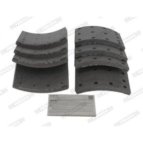 Compre Jogo de calços de travão, travão de tambor da FERODO K19090.1-F3660 a um preço baixo por 67,29&nbsp;&euro;