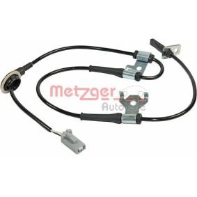 METZGER 0900827 Sensor ABS SUZUKI Grand Vitara 2 SUV (JT, TE, TD) 1.9 129 cv Gasoleo