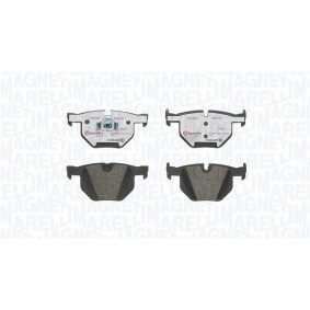 MAGNETI MARELLI 363700406056 Bromsbelägg BMW X6 (F16, F86) 2.0 245 hk Bensinmotor