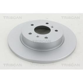 TRISCAN 8120 101087C Bremsscheiben NISSAN Qashqai 2 (J11, J11_) 1.6 130 PS Diesel