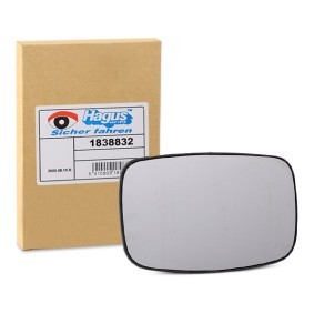 VAN WEZEL 1838832 Vetro specchietto MAZDA