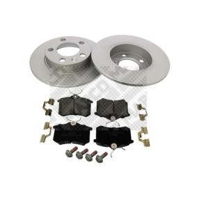 MAPCO 47858HPS Kit de travões AUDI