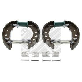 MAPCO 9840/1 Kit freno, freno a tamburo FORD ESCORT