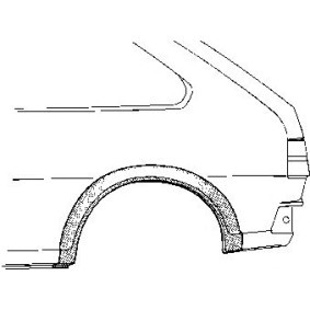Køb Bagskærm / Karrosseriside af VAN WEZEL 2714145 til den lave pris 314,61&nbsp;kr.