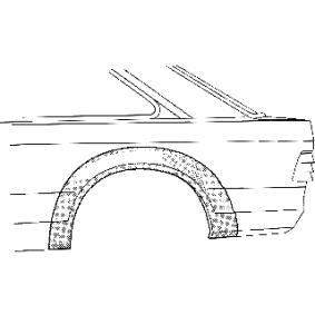 Køb Bagskærm / Karrosseriside af VAN WEZEL 2716146 til den lave pris 865,33&nbsp;kr.