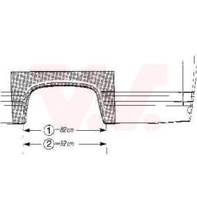 MERCEDES-BENZ Kylkipaneli VAN WEZEL 3050.47