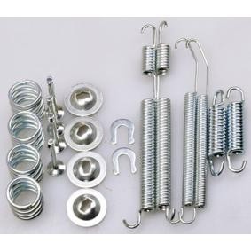 DENCKERMANN B160072 Monteringssats för bromsbackar PEUGEOT 206 Sedan