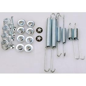 DENCKERMANN B160084 Zubehörsatz, Scheibenbremsbelag RENAULT LAGUNA 1 (B56, 556) 1.6 107 PS Otto