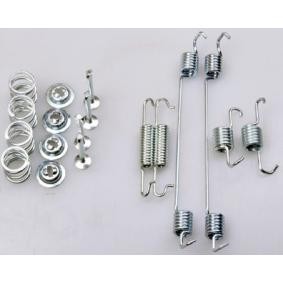 DENCKERMANN B160131 Tilbehørsett, bremsesko SMART FORTWO