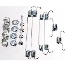 DENCKERMANN B160157 Zubehörsatz, Bremsbacken TOYOTA AYGO