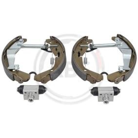 A.B.S. 111465 Bremsesett, trommebremse SUBARU