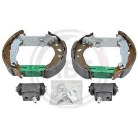 A.B.S. 111487 Kit freno, freno a tamburo FORD ESCORT