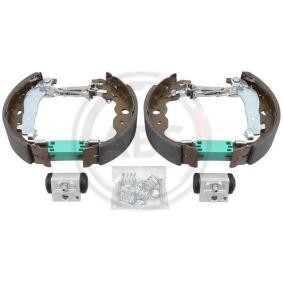 A.B.S. 111504 Bremsesett, trommebremse MERCEDES-BENZ