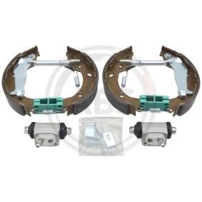 A.B.S. 111507 Jogo de travões, travões de tambor KIA