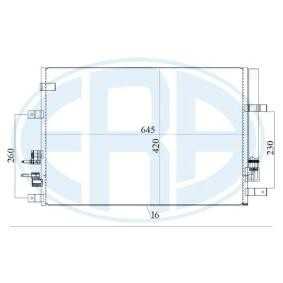 ERA 667169 Klimakondensator ALFA ROMEO 159 Sportwagon (939) 1.9 160 PS Otto