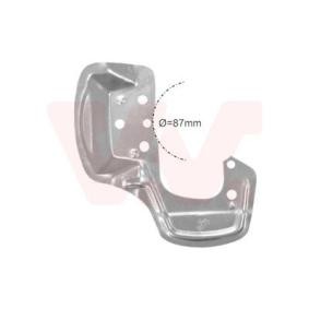 VAN WEZEL 3776372 Chapa protectora de disco de freno OPEL COMBO