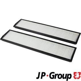 JP GROUP 1328100410 Filtro abitacolo MERCEDES-BENZ Classe E Cabrio (A124) 3.6 272 CV Motore a ciclo otto