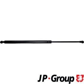 JP GROUP 3481200600 Gasfjäder till baklucka HONDA CIVIC 6 Fastback (MA, MB) 1.6 113 hk Bensinmotor
