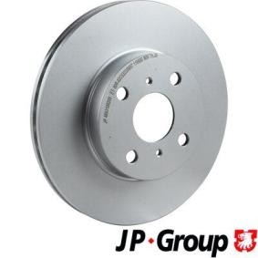 JP GROUP 4863100200 Bremsscheiben TOYOTA COROLLA Compact (_E10_) 2.0 72 PS Diesel