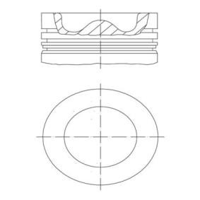 MAHLE 011 PI 00109 000 Kolben OPEL ANTARA