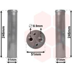 VAN WEZEL 4300D094 Filtro essiccatore aria condizionata DACIA