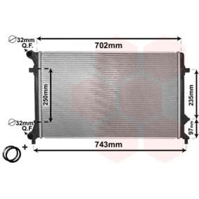 VAN WEZEL 58002205 Kylare VW Passat Sedan (3C2) 2.0 150 hk Bensinmotor
