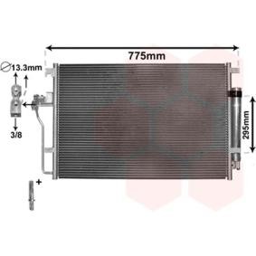 VAN WEZEL 58005277 Radiatore aria condizionata MERCEDES-BENZ SPRINTER 3,5-t Autobus (906)