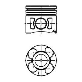 KOLBENSCHMIDT 41289600 Pistón SUZUKI SWIFT