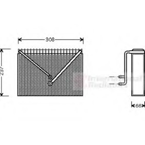 Acquista Evaporatore climatizzatore da VAN WEZEL 5900V106 a buon mercato per soli 92,87&nbsp;&euro;