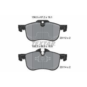 Köp Bromsbelägg av TEXTAR 2311203 till det låga priset 462,72&nbsp;kr