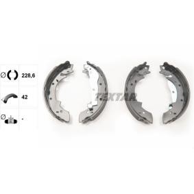 Kjøp Bremsesko sett av TEXTAR 91030400 til den lave prisen 471,41&nbsp;kr