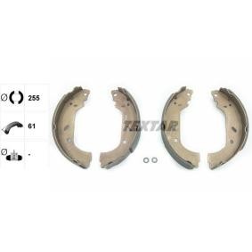 Kjøp Bremsesko sett av TEXTAR 91047800 til den lave prisen 454,80&nbsp;kr