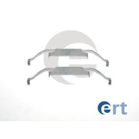 ERT 420079 Zubehörsatz, Scheibenbremsbelag BMW 5 Touring (E34) 3.8 340 PS Otto