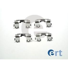 ERT 420271 Kit de accesorios, pastillas de frenos SUZUKI LIANA Fastback 1.6 103 cv Motor otto
