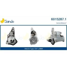 SANDO 6015287.1 Anlasser RENAULT Megane 4 Grandtour (K9A/M/N_) 1.6 115 PS Otto