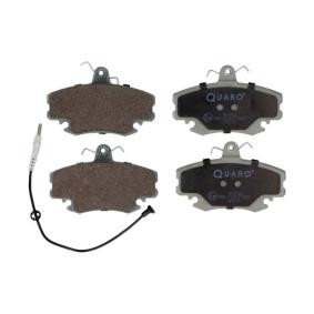 QUARO QP0910 Bromsbelägg DACIA SANDERO 1.5 65 hk Diesel