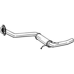 BOSAL 286-239 Endschalldämpfer FIAT BRAVA (182) 1.9 65 PS Diesel